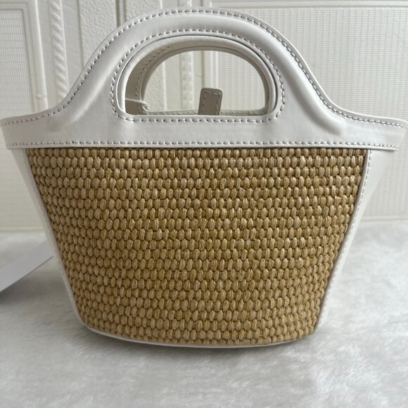 NWT MARNI Tropicalia small Tote bag in white - Picture 5 of 9